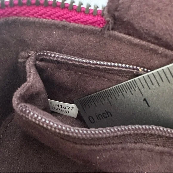 Coach Vanity Case Handled Zip Jewelry Travel Box Metallic Pink - Picture 13 of 16